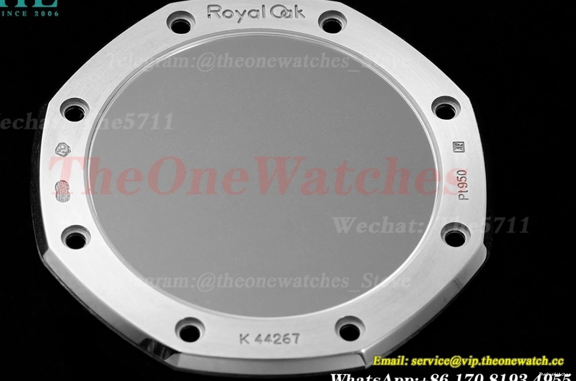APSF Frosted Oak 15510 41mm White Dial Clone A4302 SS SS Royal Super 0413